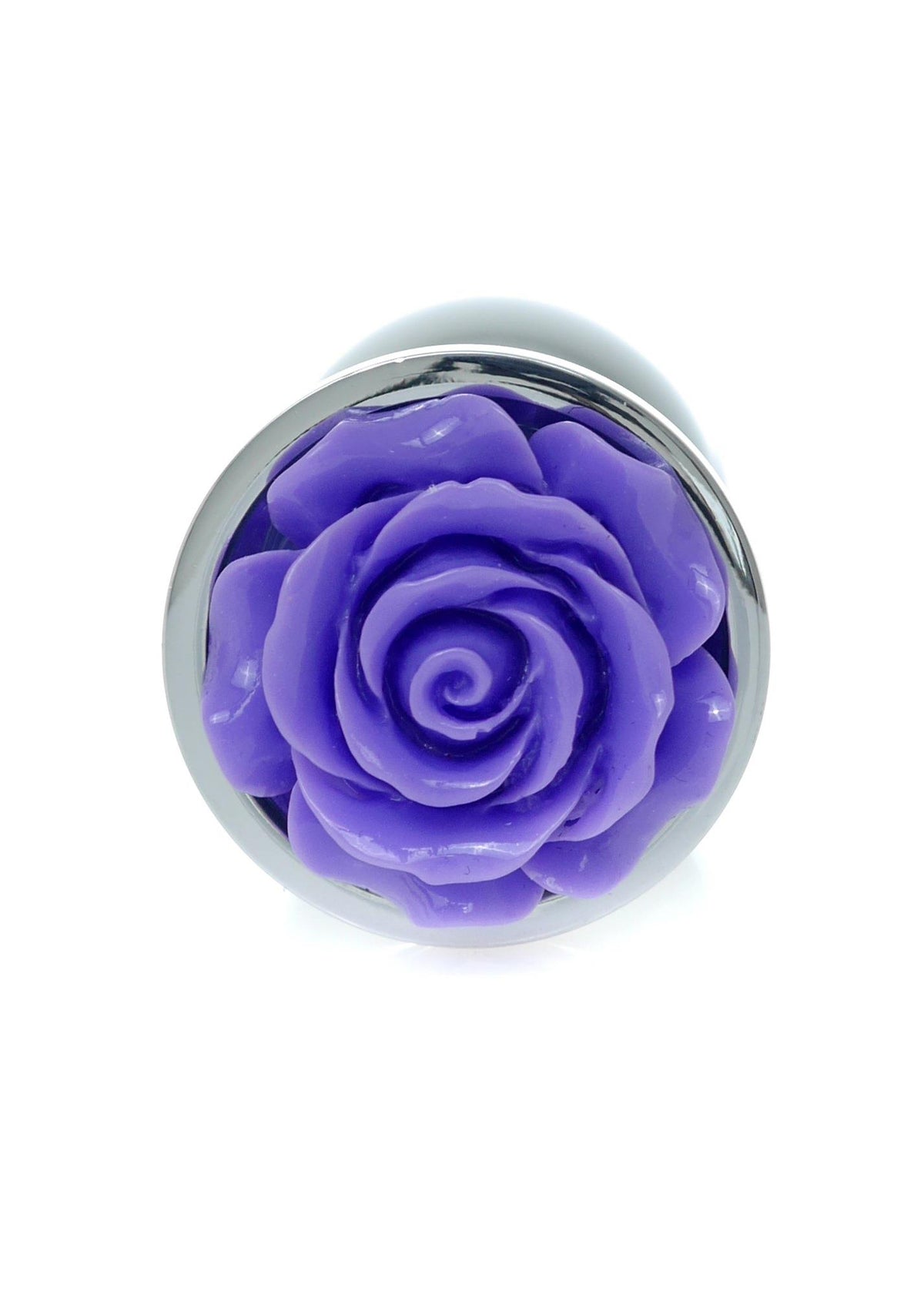 5-MyLove Toys - Jewellery Silver PLUG ROSE- Purple-5