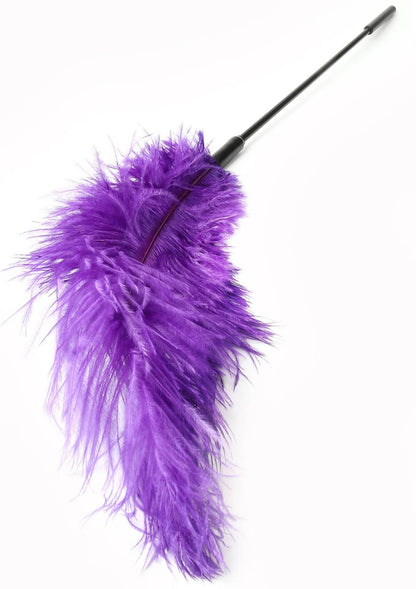 3-Podwójne piórko do łaskotania Hidden Desire fioletowe 68 cm-3