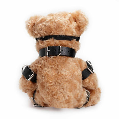 6-Miś bondage Crushito Crushious czarny 31 cm-6