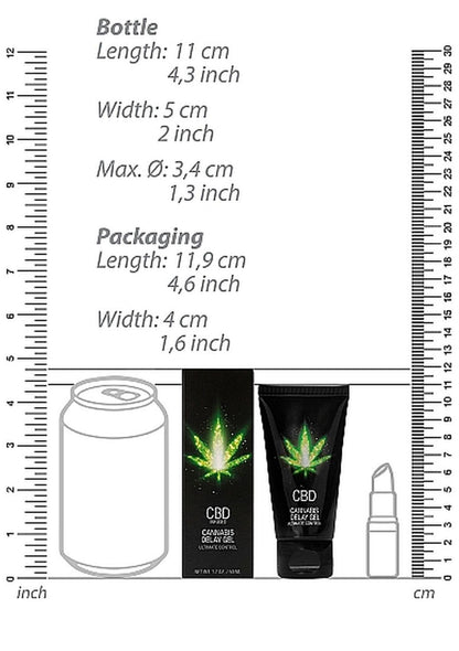 6-CBD Cannabis Delay Gel - 50 ml-6