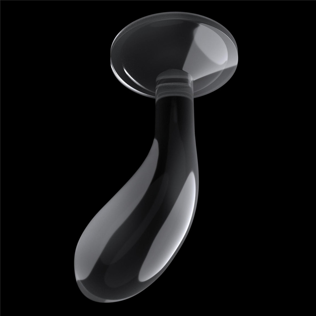 3-Flawless Clear Prostate Plug 6.0''-3