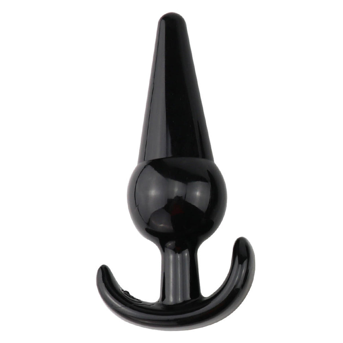 3-Korek analny Lovesecret Sensual T Plug 12 czarny 12,6 cm-3