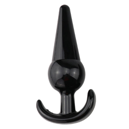3-Korek analny Lovesecret Sensual T Plug 12 czarny 12,6 cm-3