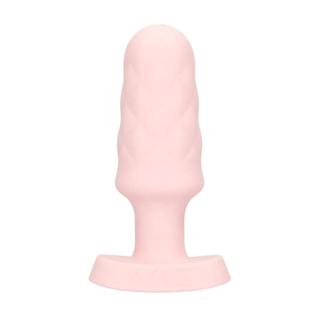 2-Plug analny wibrujący z pilotem Loveline Velvet różowy 9,8 cm-2