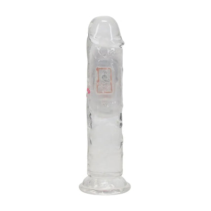 3-Wibrator LED RealRock przezroczysty TPE 16,5 cm-3