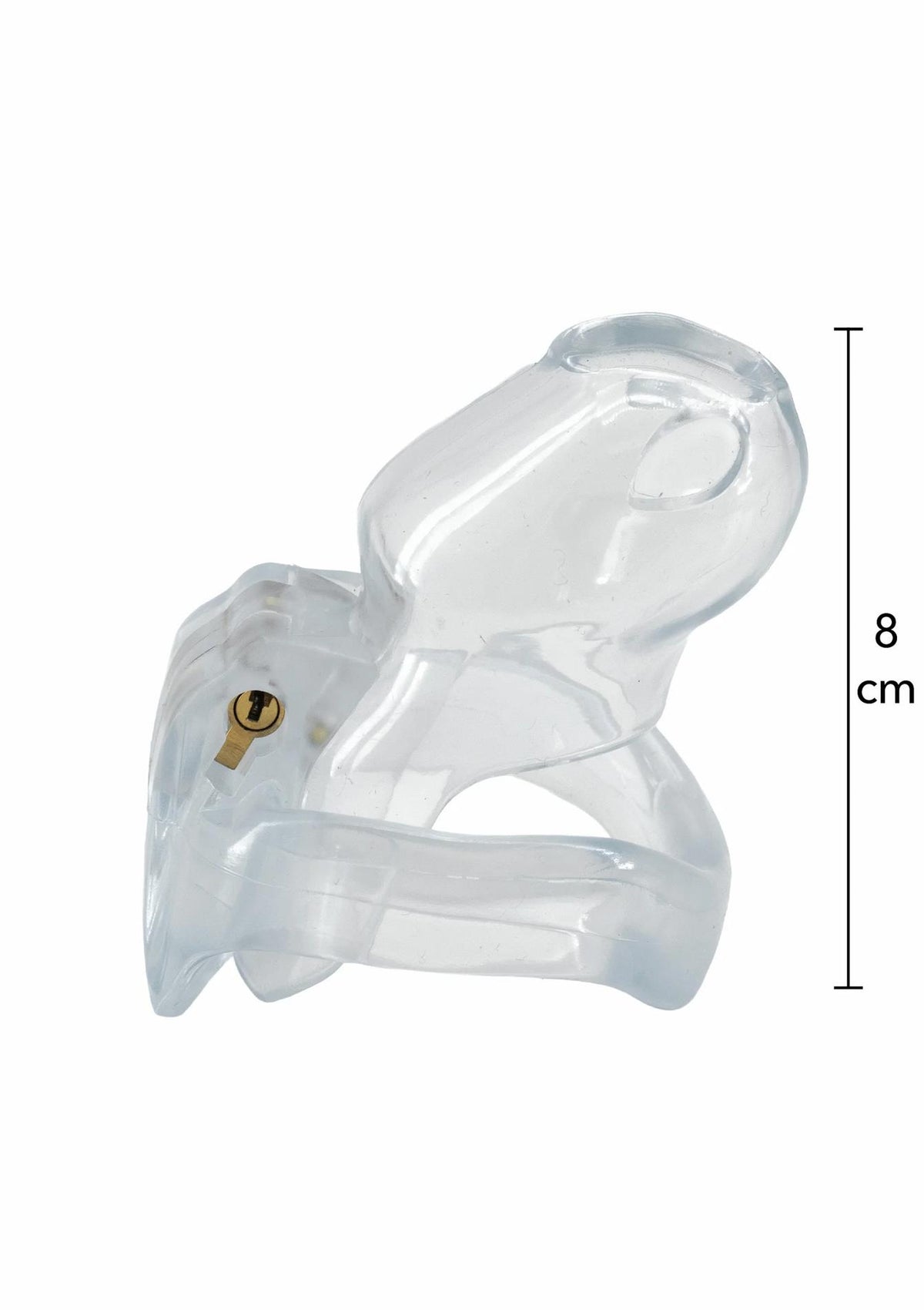 2-Pas cnoty transparentny Clear Control Hidden Desire 9 cm-2