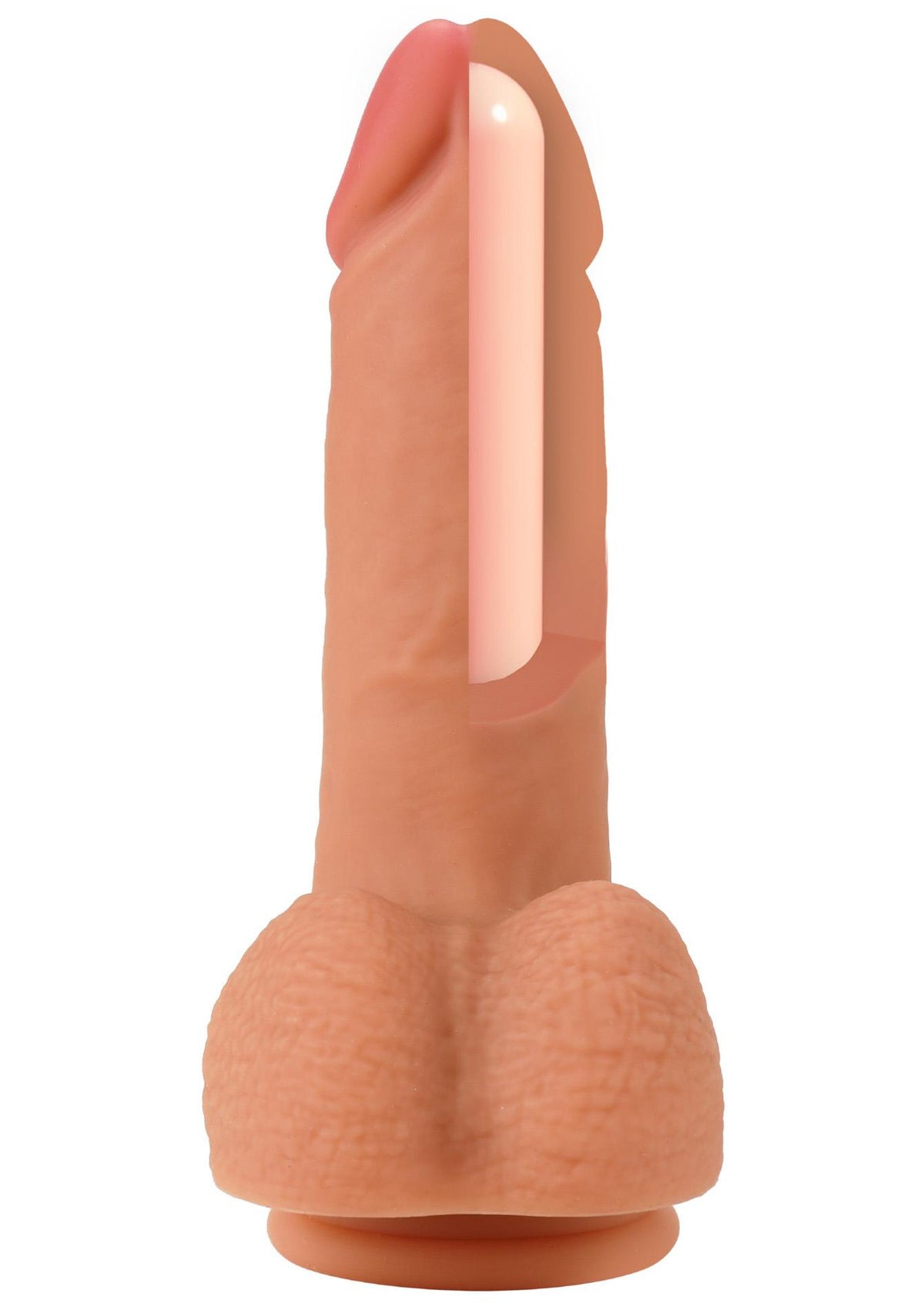 5-Dildo realistyczne Hidden Desire Inferno silikonowe 16 cm-5