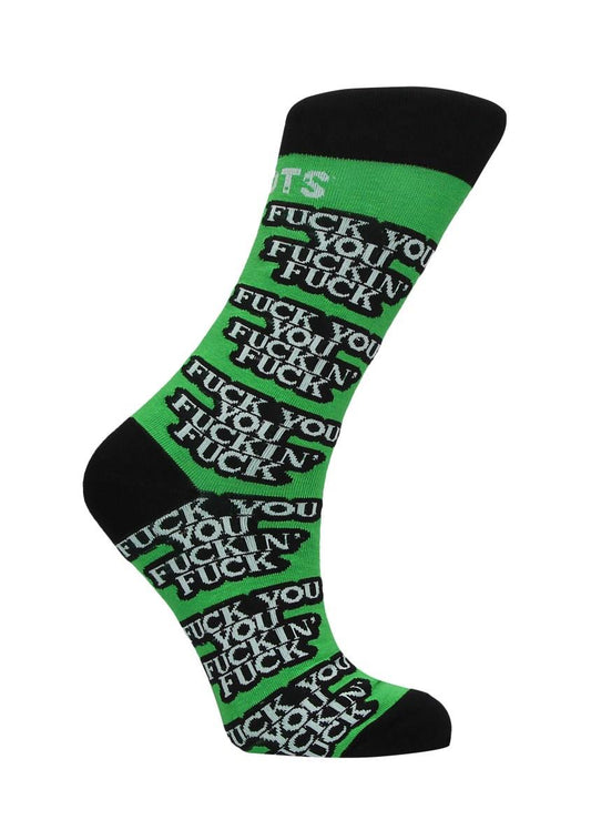 2-Skarpetki Sexy Socks Fuck you 36 41-2