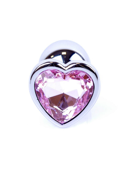 3-Biżuteria analna srebrne serce MyLove Toys 7 cm-3