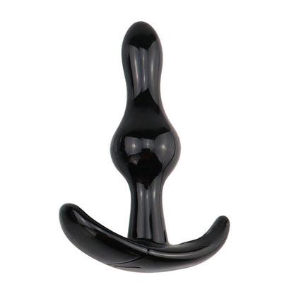 3-Korek analny Lovesecret Sensual T Plug 01 czarny 8,5 cm-3