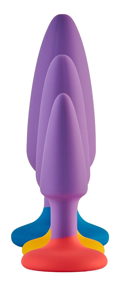 4-Zestaw silikonowych korków analnych treningowych Dream Toys-4