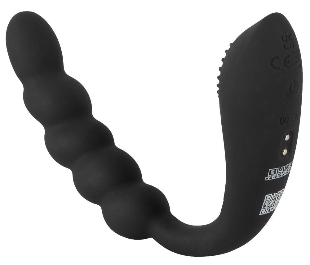3-Wibrator analny giętki Black Velvets silikonowy USB 26 cm-3