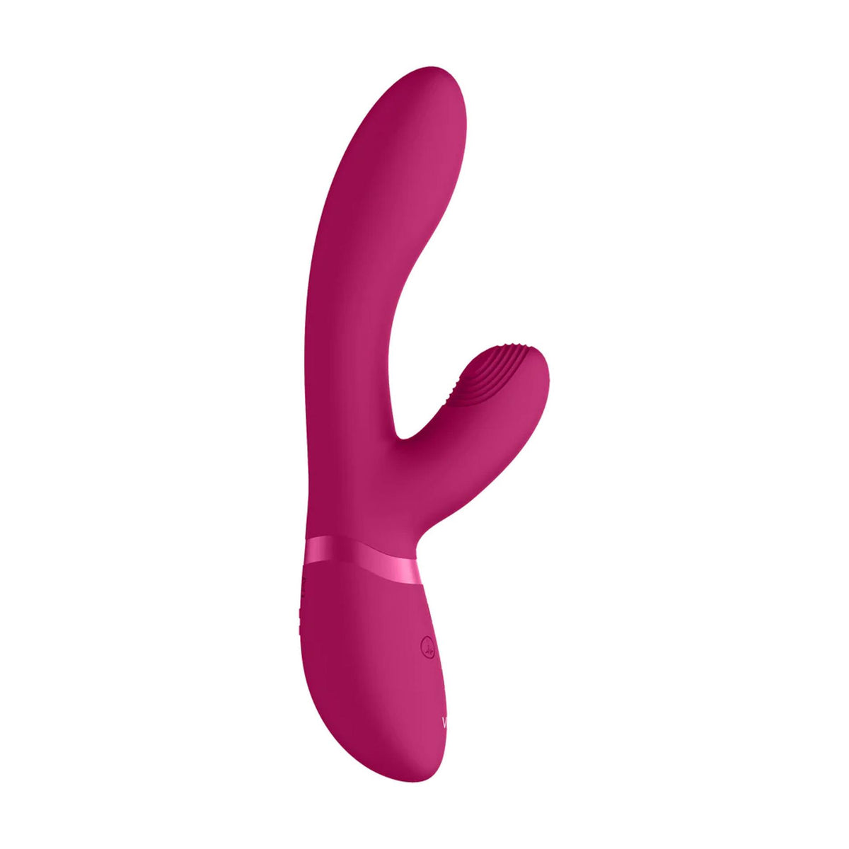 5-Wibrator króliczek silikonowy Vive Kyra różowy USB 21 cm-5