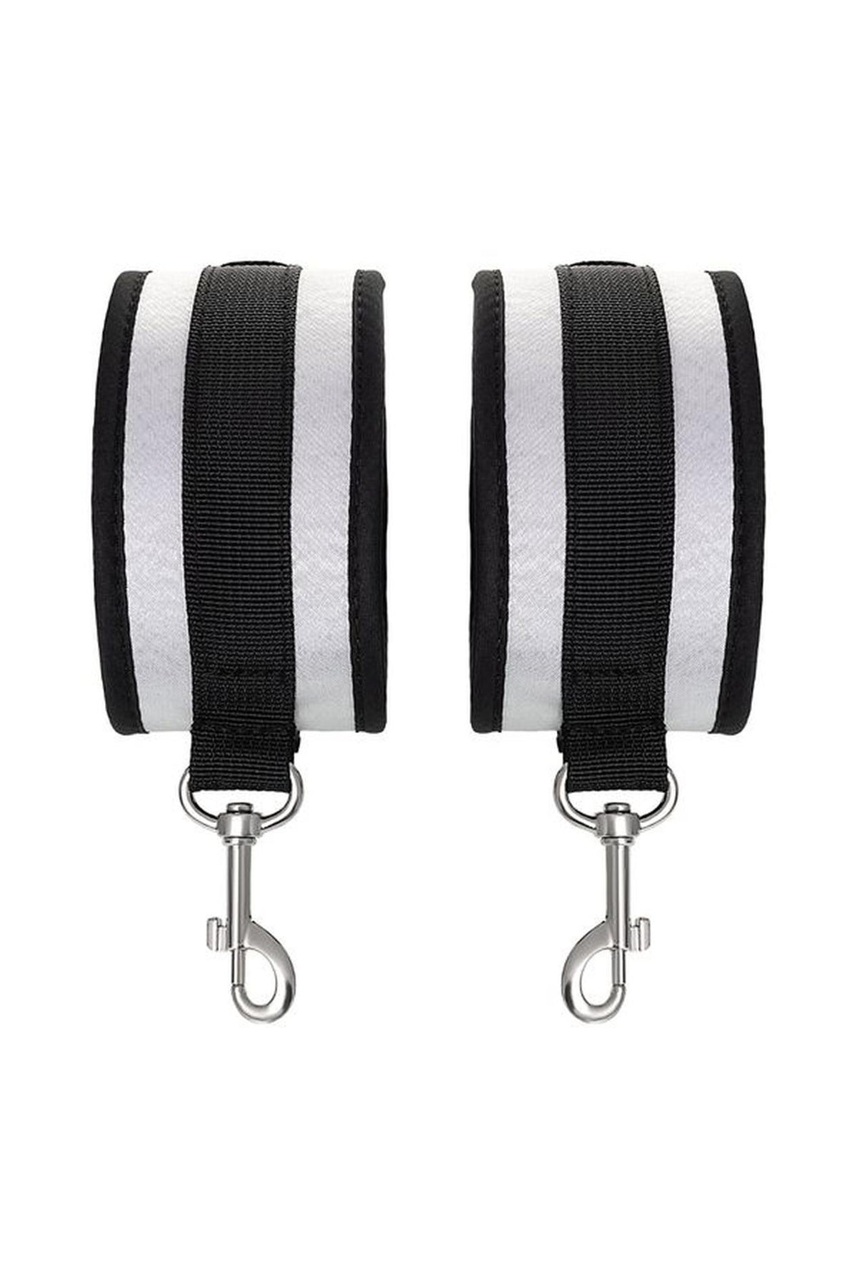5-Kajdanki na kostki poliestrowe srebrne Anonymo 28,5 cm-5