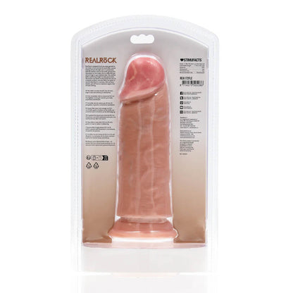 4-Dildo realistyczne grube proste bez jąder RealRock 20 cm cieliste-4
