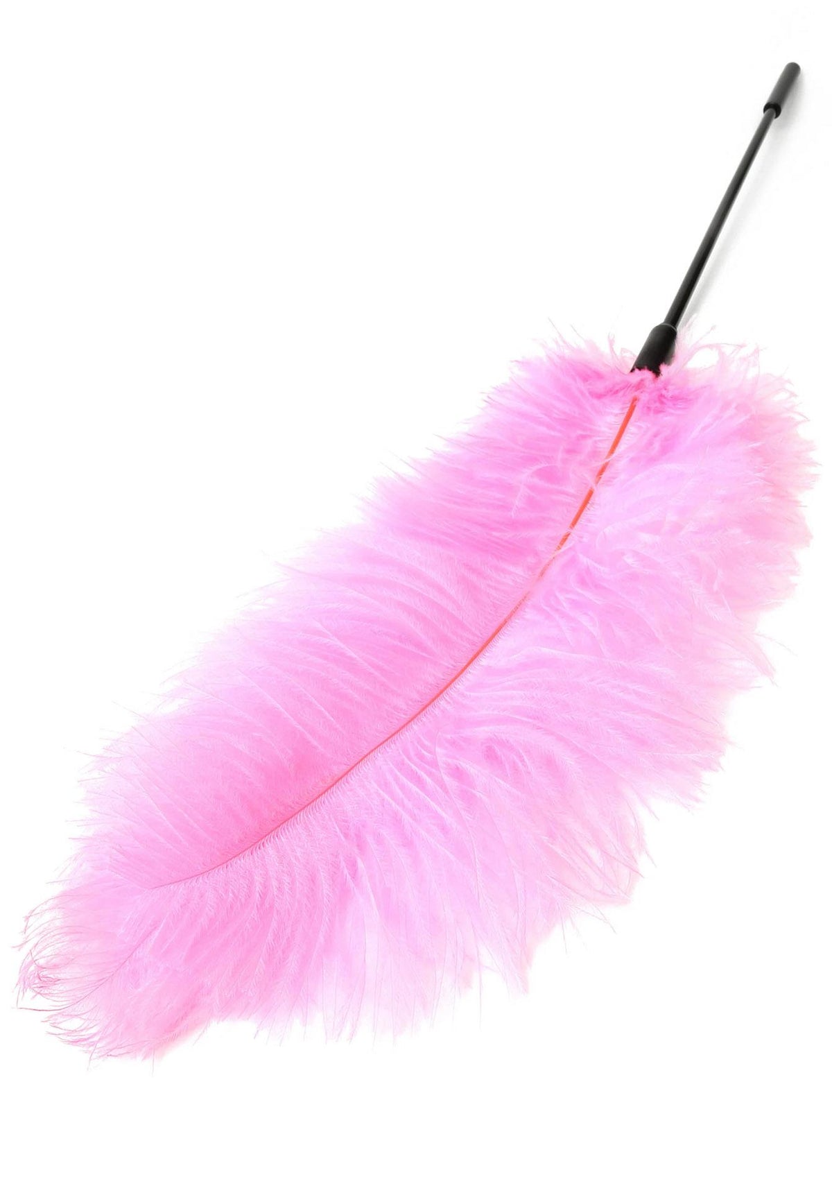 3-Piórko łaskoczące Double Feather Tickler różowe 68 cm-3