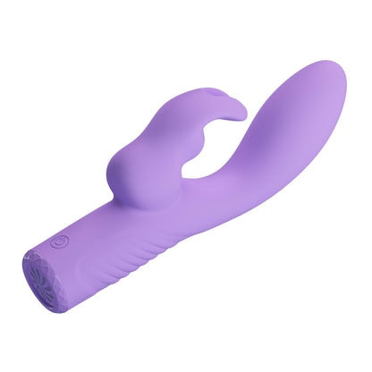 2-Silikonowy wibrator króliczek Pretty Love Elivia 10 funkcyjny punkt G USB-2