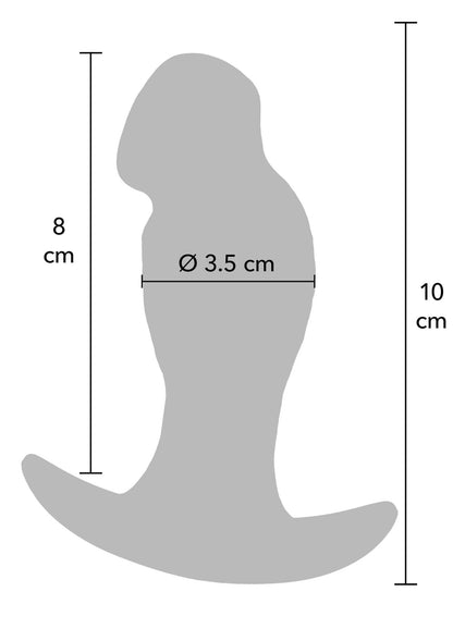 1-Realistyczny korek analny silikonowy Hidden Desire 10 cm-1
