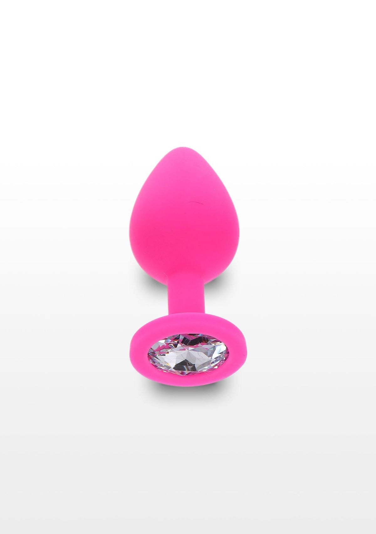 2-Korek analny Diamond Booty Jewel ToyJoy różowy 8 cm-2