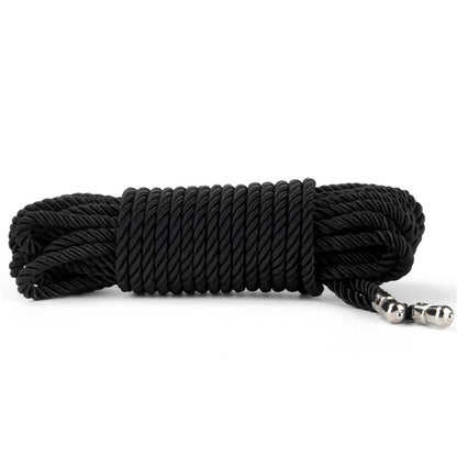 2-Rebellion Reign Ebony Silky Bondage Rope-2