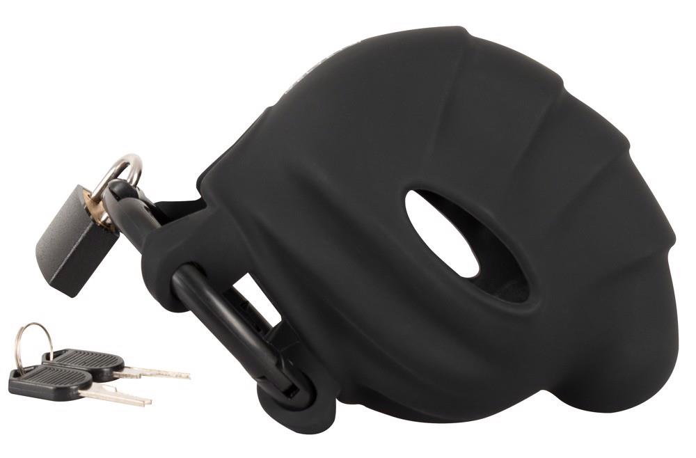 2-Black velvets Cock & Ball cage-2