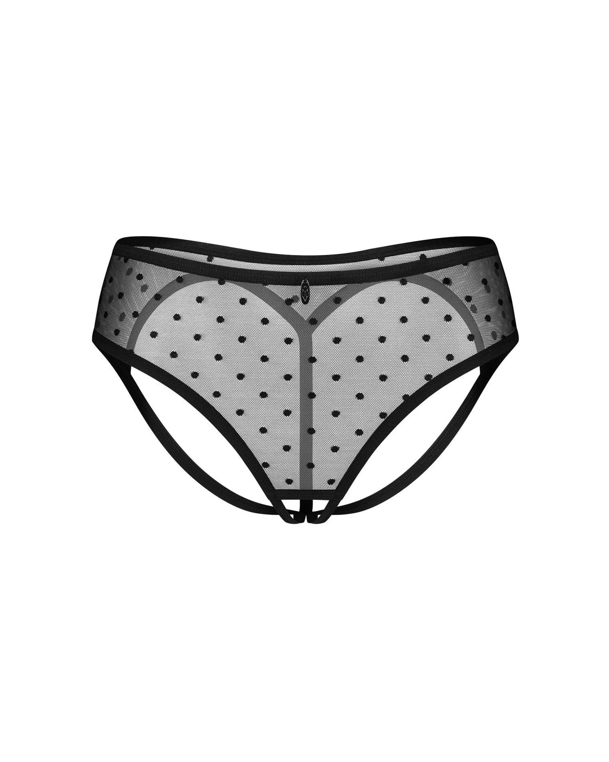 1-Figi otwarte w groszki Obsessive Nuites S/M-1