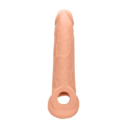 3-Przedłużka na penisa RealRock realistyczna TPE 20 cm-3