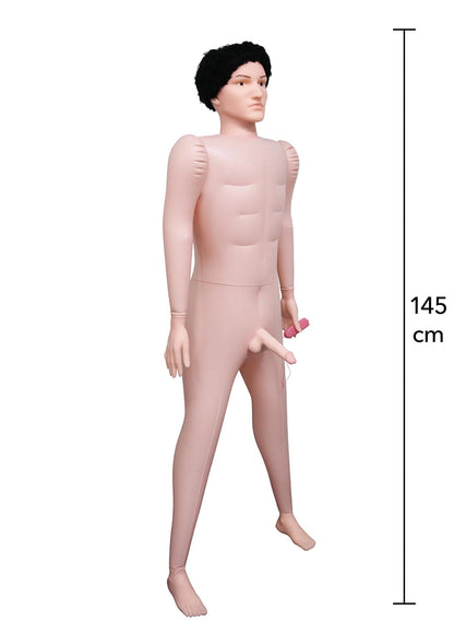 2-Lalka nadmuchiwana Big Boner Billie męska z wibracją 180 cm-2