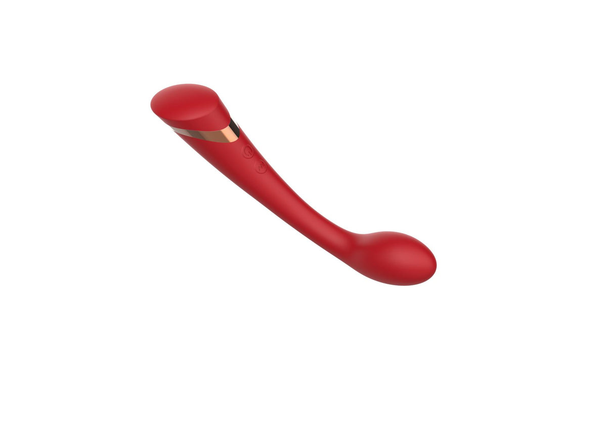 1-Wibrator punktu G B Series Cute czerwony silikonowy USB-1