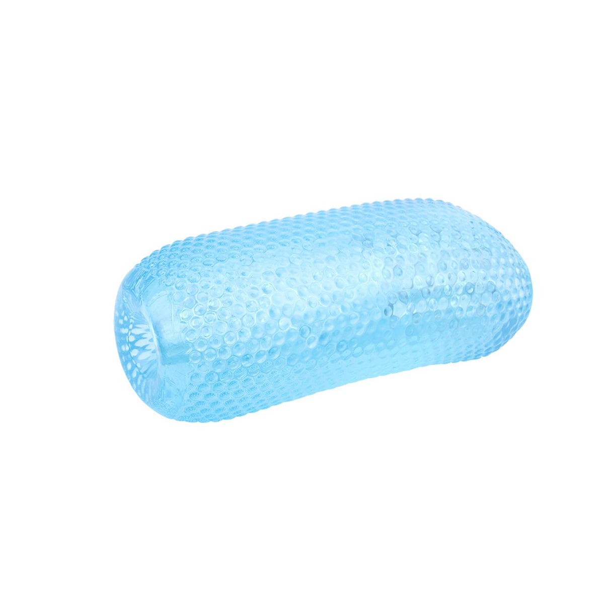 1-Masturbator dłoniowy z wypustkami Prof.Jason C No.3 niebieski 12,5 cm-1