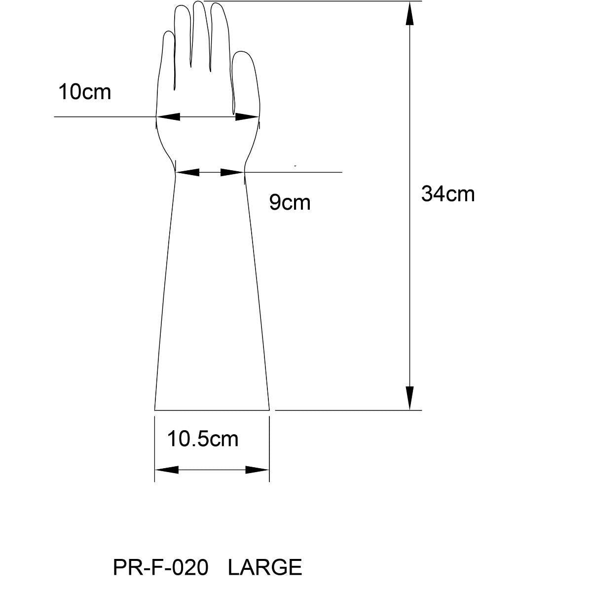 3-Prowler RED Latex Gloves Large-3