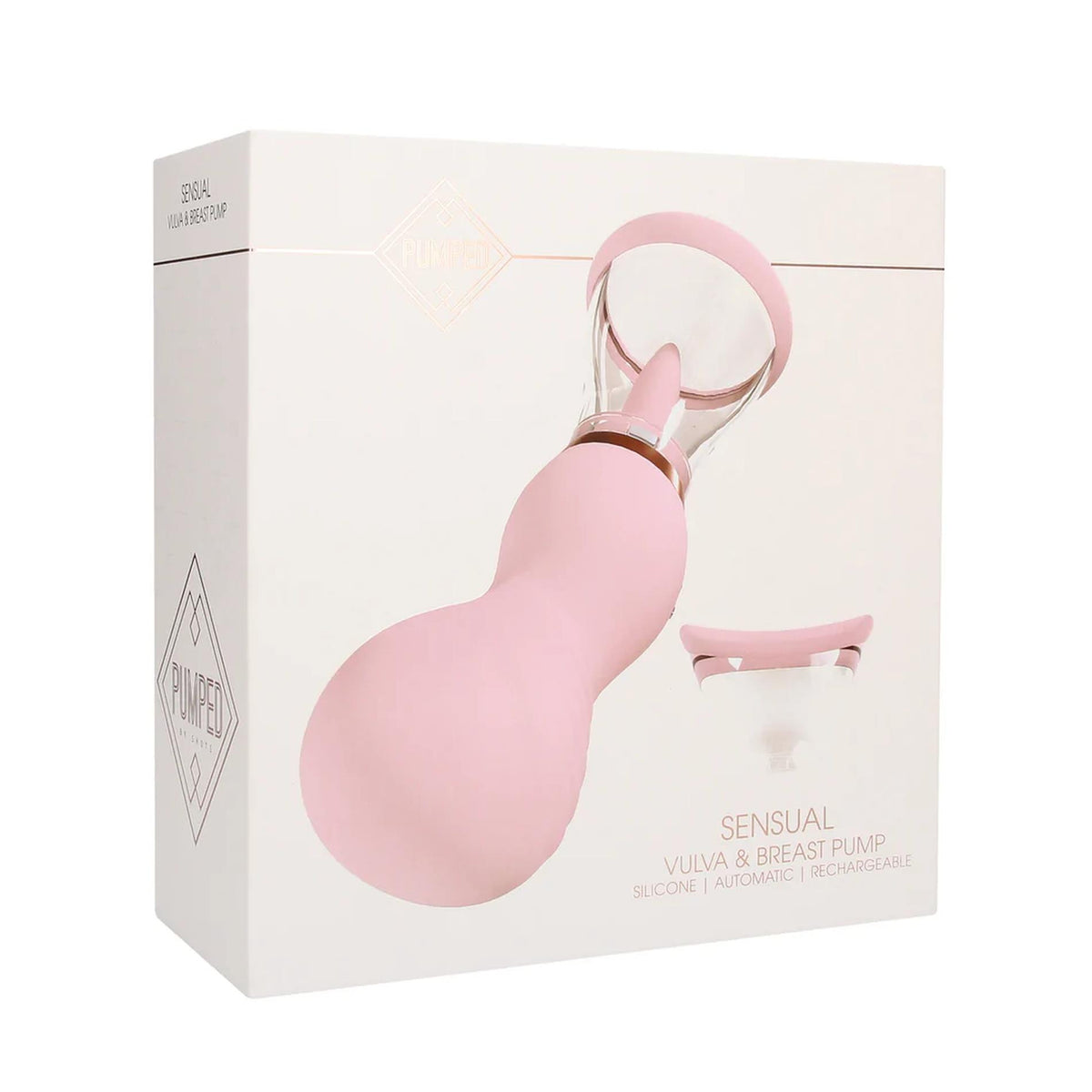 3-Pompka ładowalna na piersi i srom Sensual Pumped różowa-3