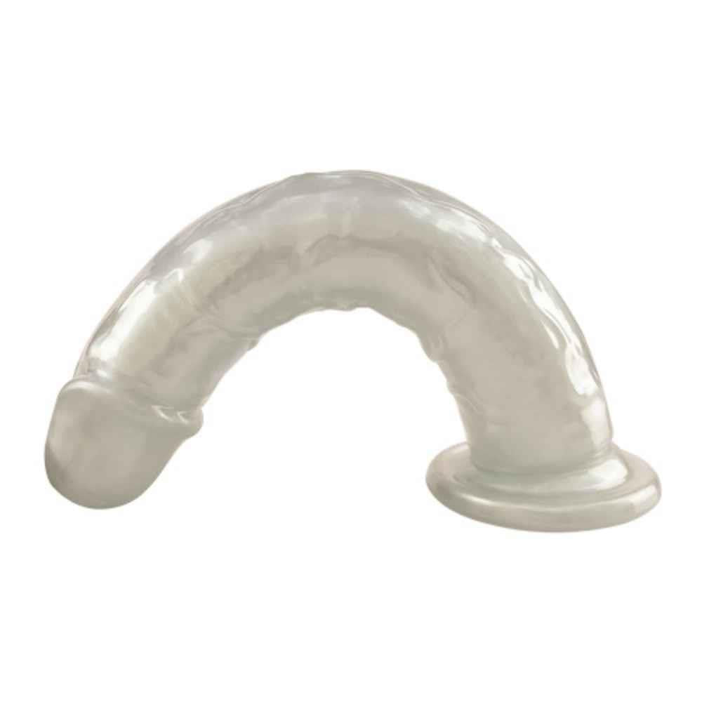 2-Dildo perłowe Pearl realistyczne 20 cm z przyssawką-2