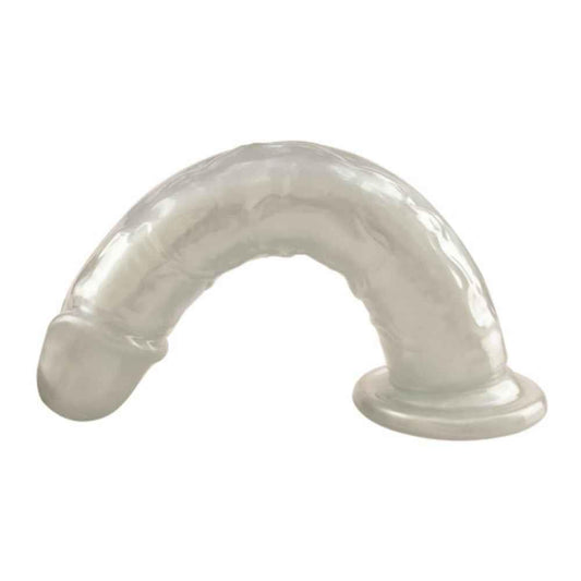 2-Dildo perłowe Pearl realistyczne 20 cm z przyssawką-2