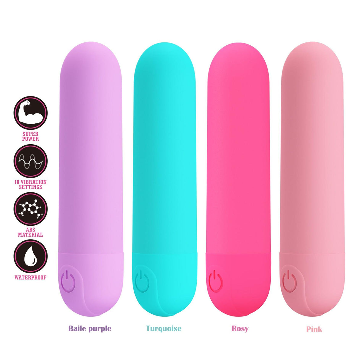 3-Mini wibrator Pretty Love Stefan 10 funkcji wodoodporny-3