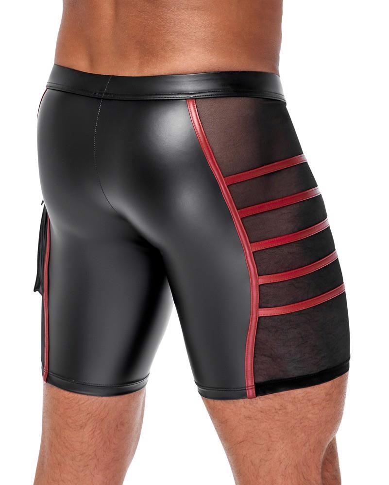 3-Men's Shorts Black/Red XL-3