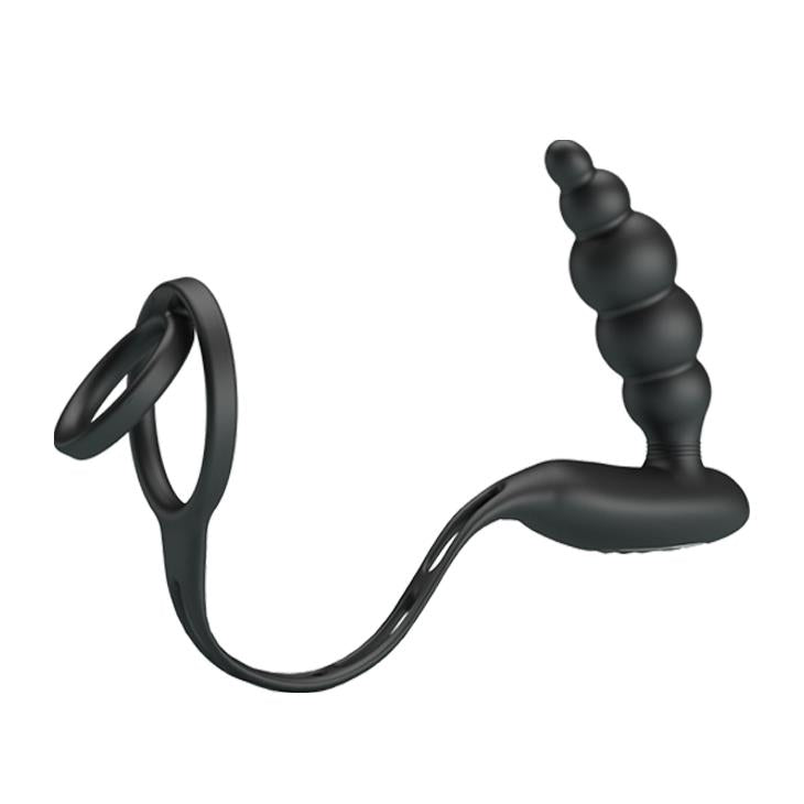 1-Wibrator prostaty Pretty Love Vibration Penis Sleeve III 12 funkcji-1