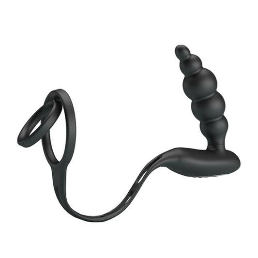 1-Wibrator prostaty Pretty Love Vibration Penis Sleeve III 12 funkcji-1