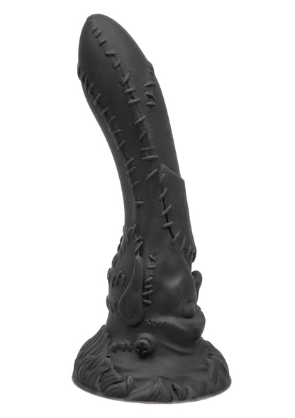 2-Dildo silikonowe Frankenstein Calexotics czarny 24,3 cm-2