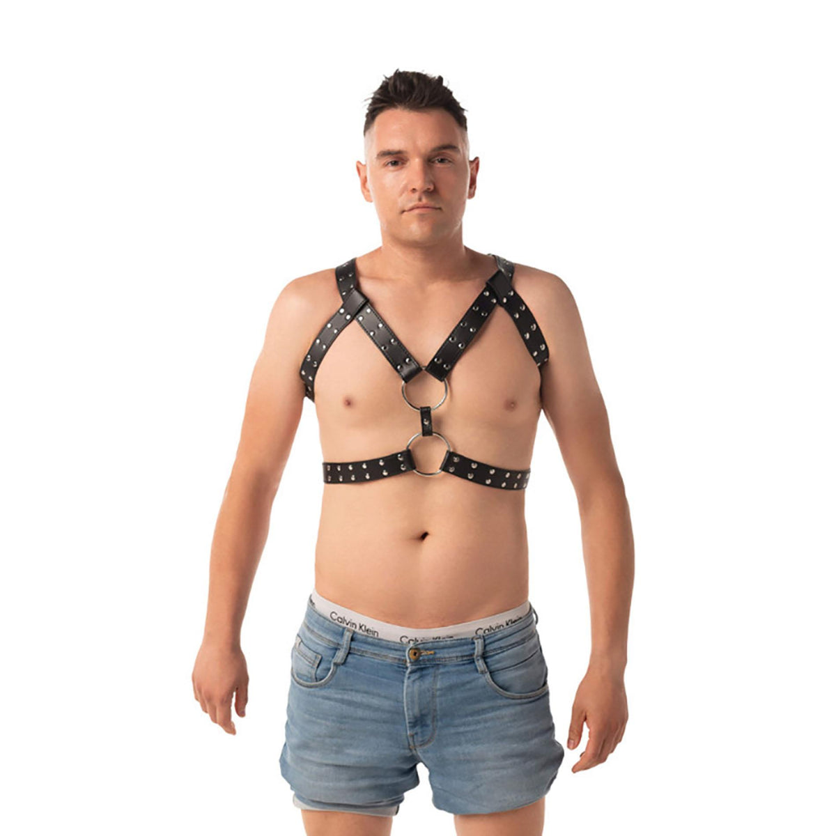 4-Regulowany harness na klatkę piersiową Fantasy PU-4