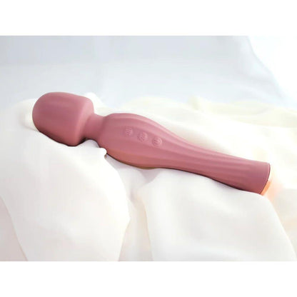 3-Wibrator Velvet Vibe jasnoróżowy wodoodporny 20 cm-3