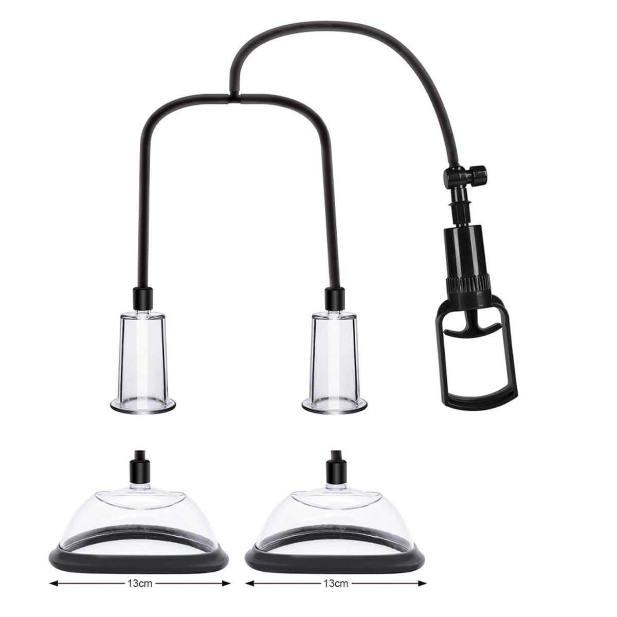 2-Zestaw pompek silikonowych Passion Female Pumps Set B Series Power-2