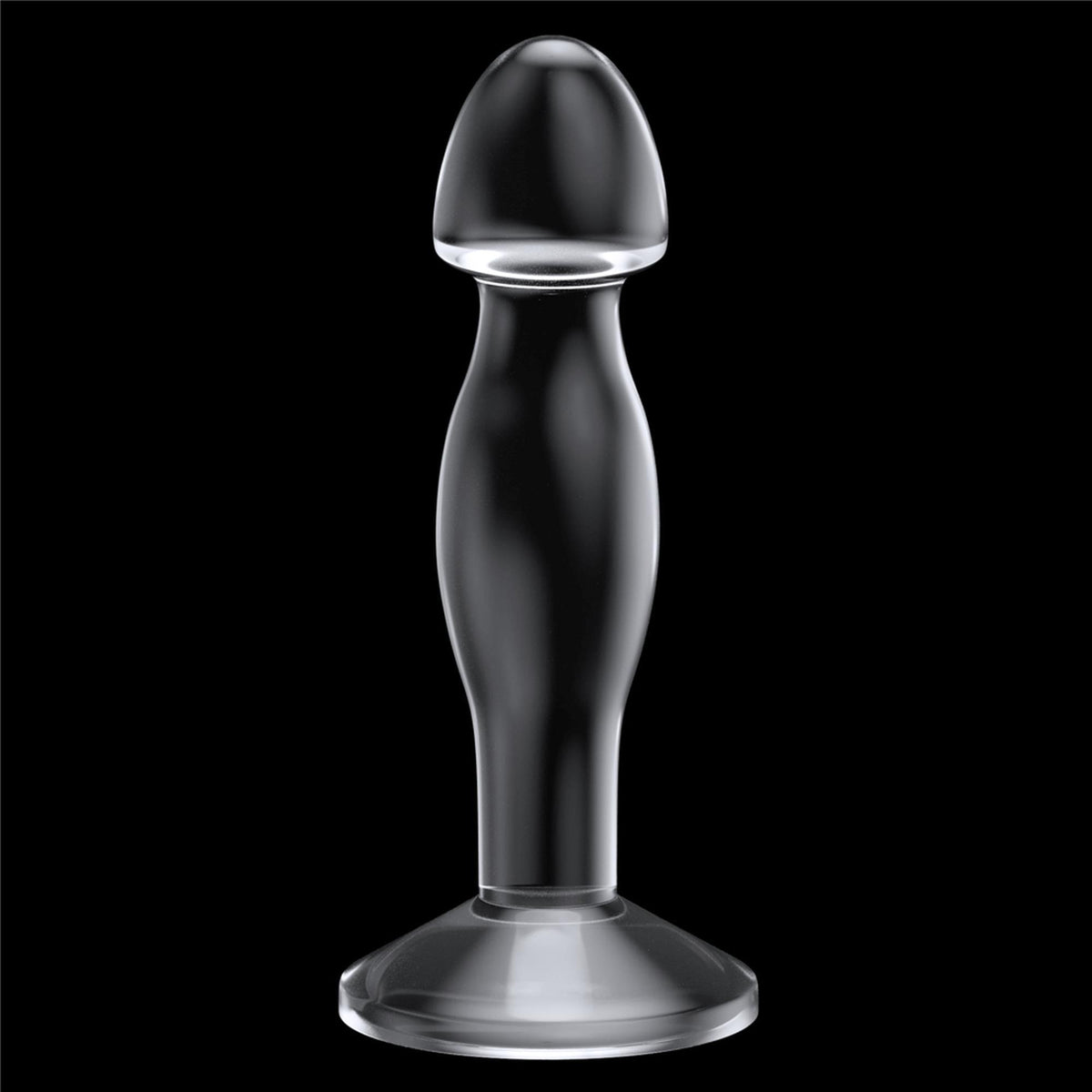 3-Flawless Clear Prostate Plug 6.5''-3