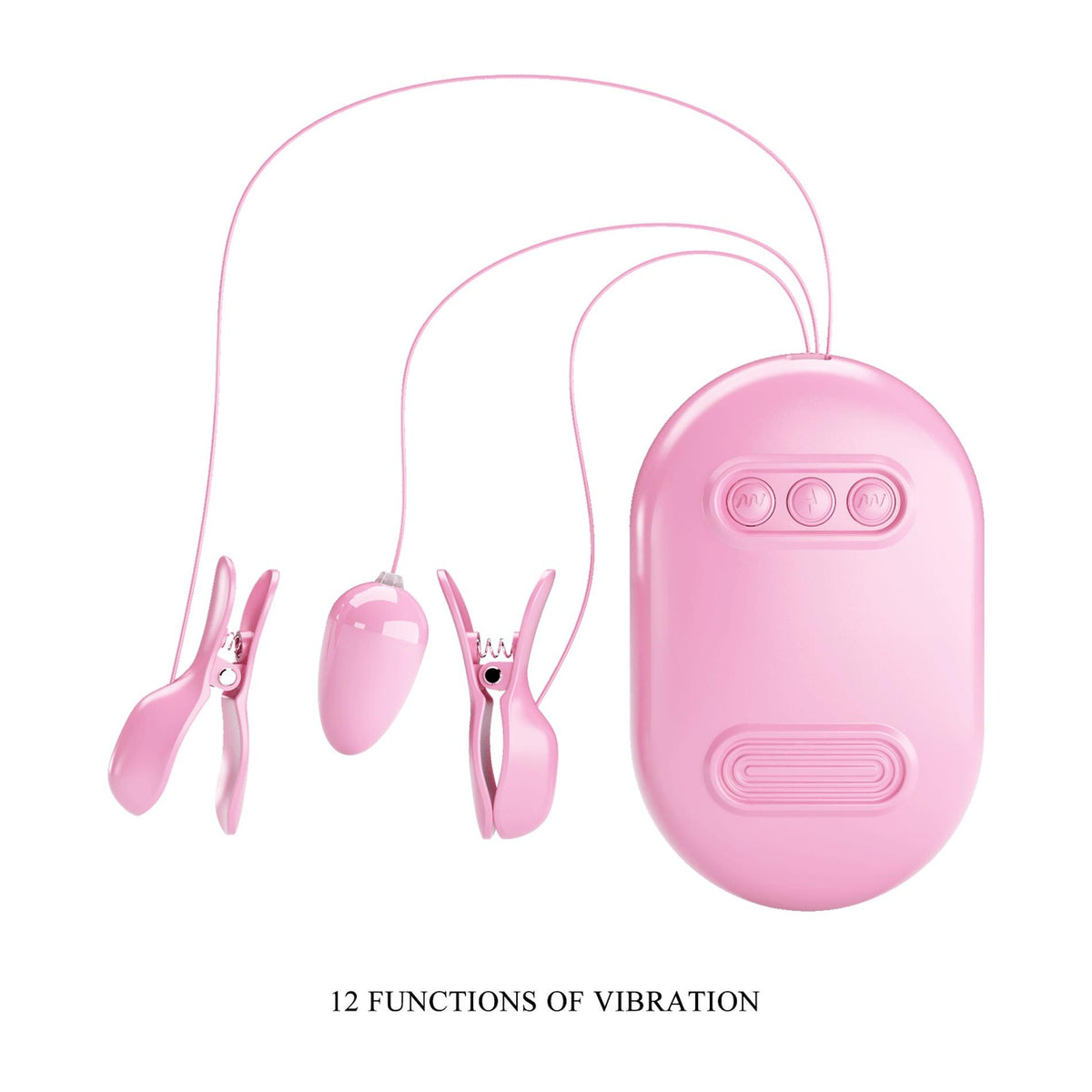 1-PRETTY LOVE - Surprise Box Pink, 12 vibration functions 3 electric shock functions-1