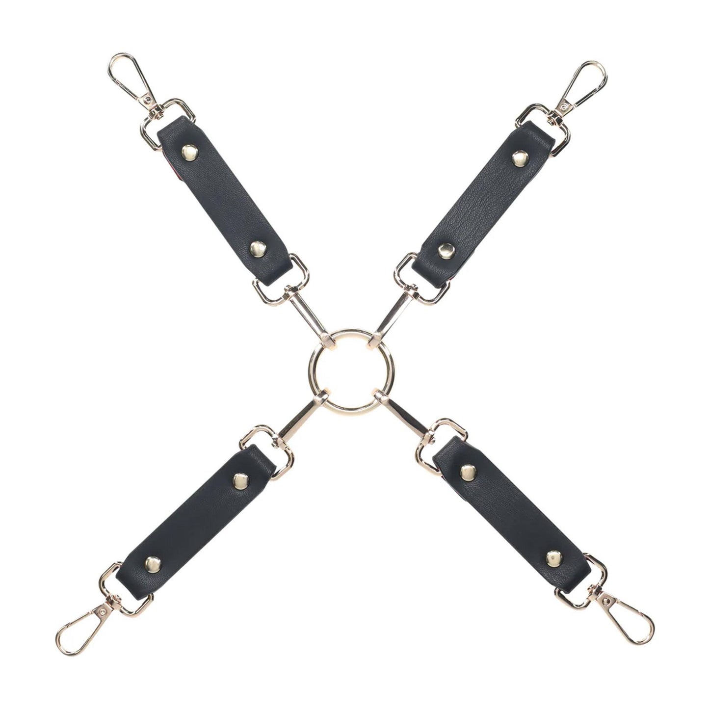 3-Milan Collection - Hogtie Connectors - Black/Red-3