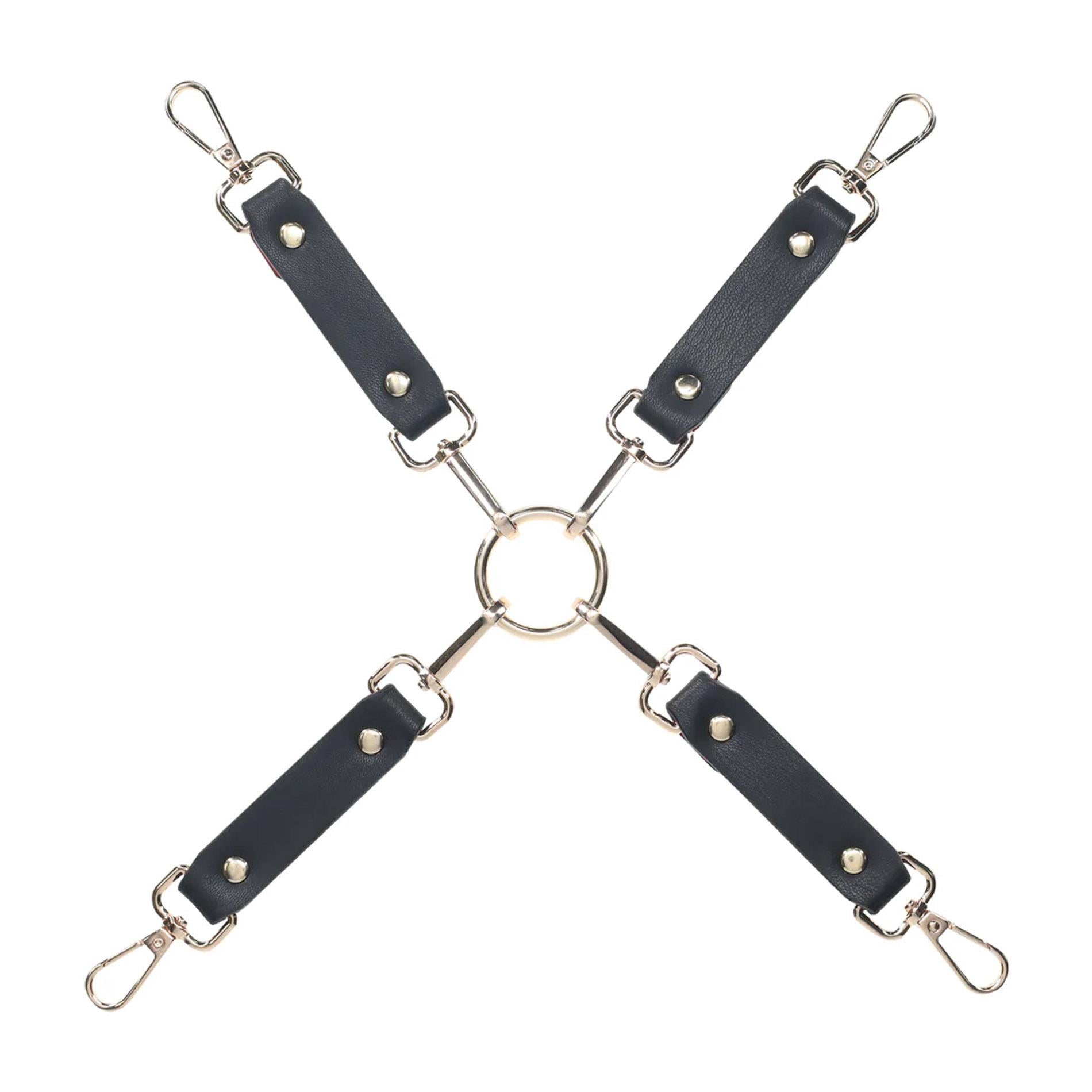 3-Milan Collection - Hogtie Connectors - Black/Red-3