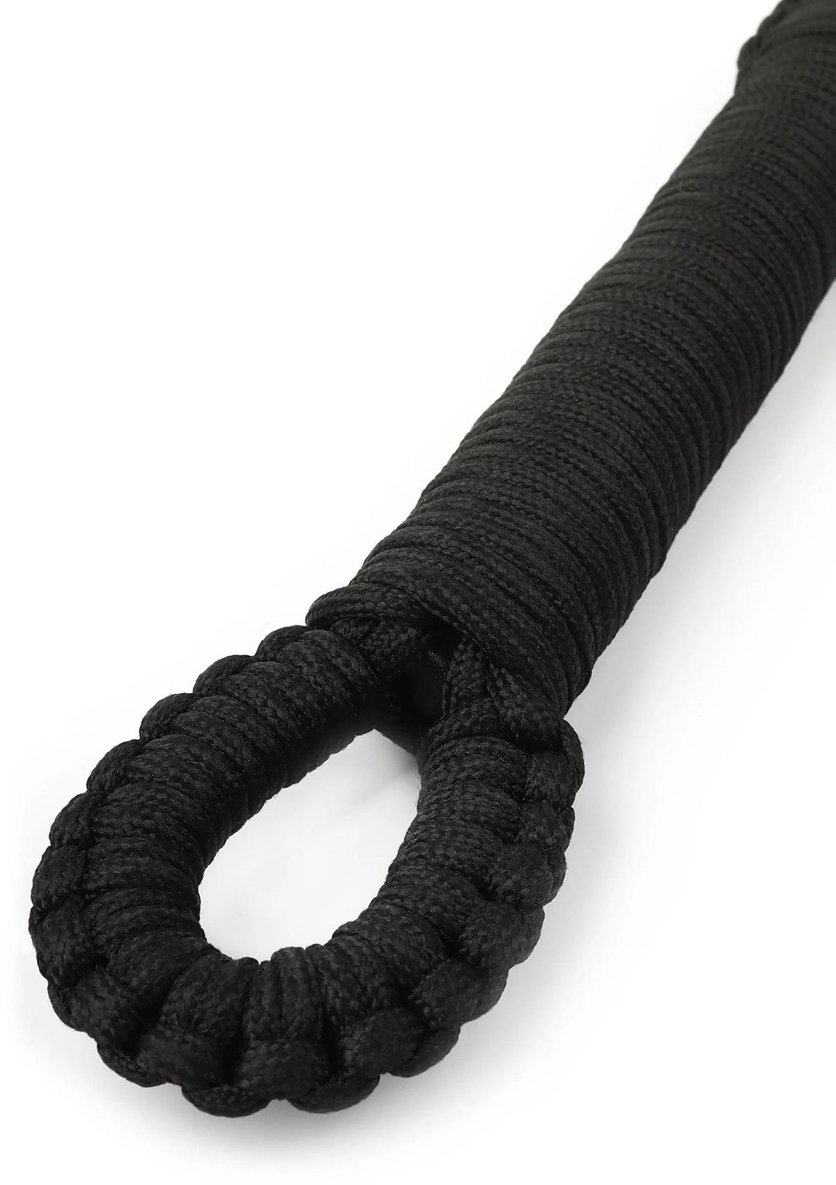 1-Flogger z węzłami Taboom czarny nylonowy-1