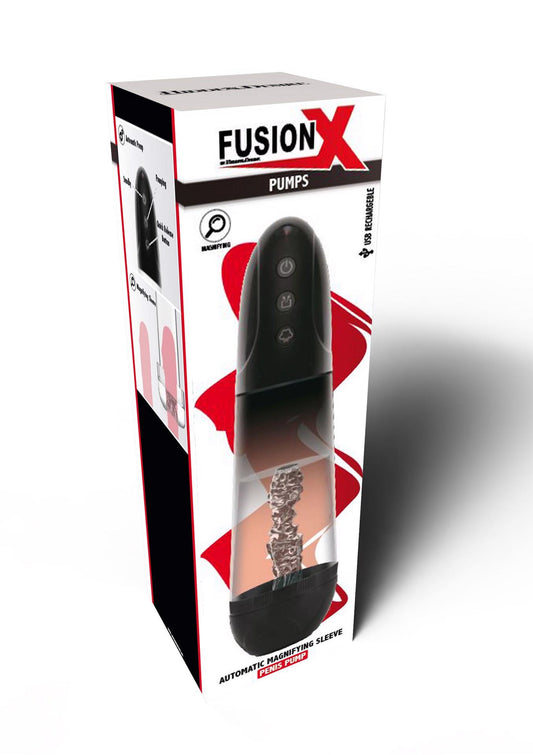 2-Automatyczna pompa powiększająca Fusion X Hidden Desire czarna-2