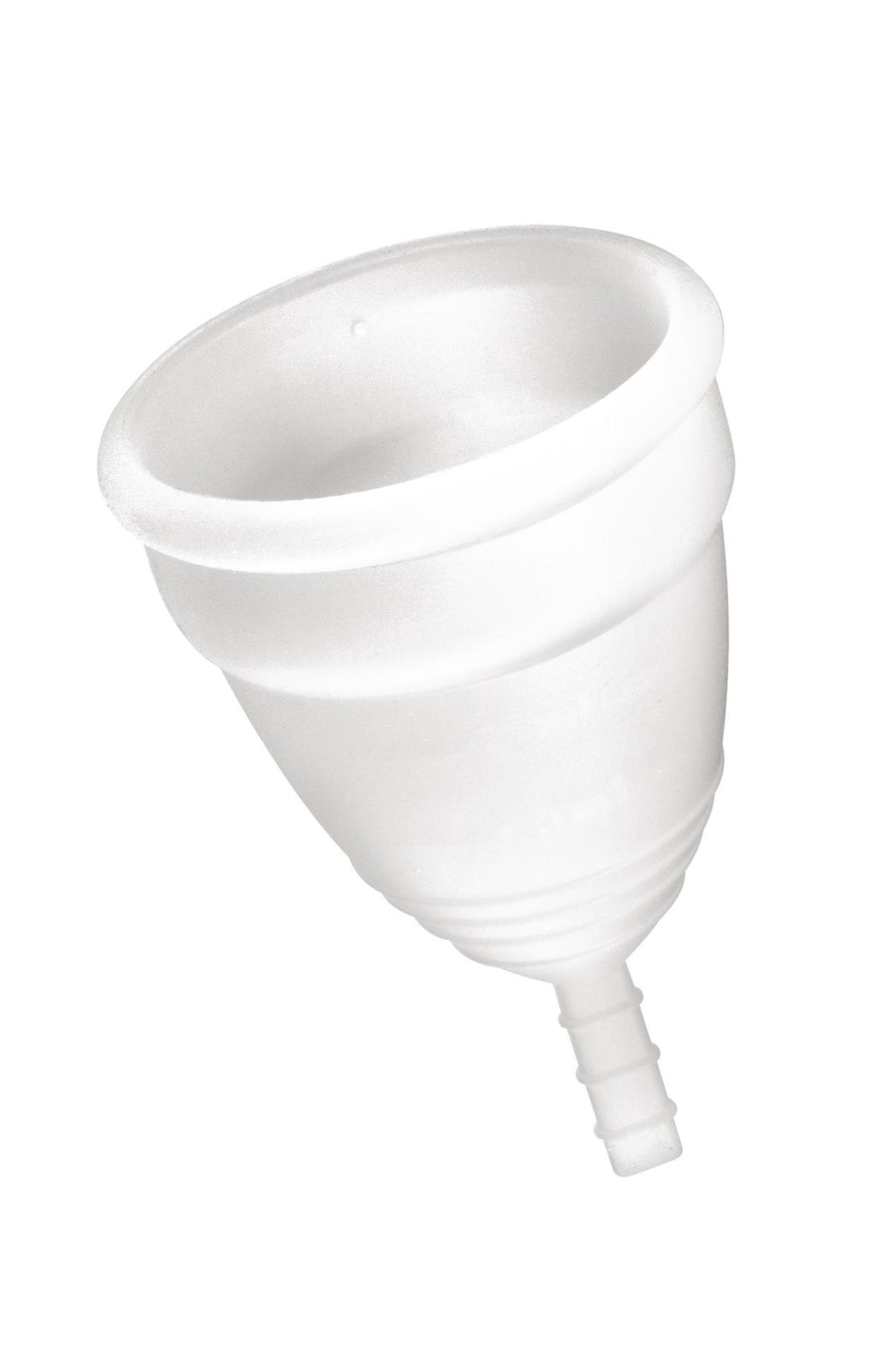 3-Kubeczek menstruacyjny Yoba silikonowy biały L 77 mm-3