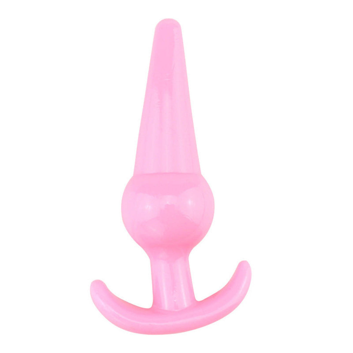 3-Korek analny Lovesecret Sensual T Plug 13 różowy 12,6 cm-3